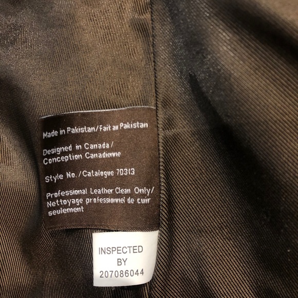 DANIER Woman’s Brown Leather Jacket - Picture 8 of 9